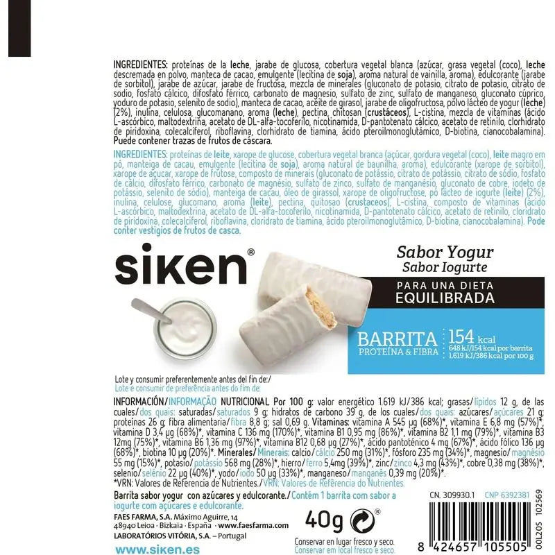 Siken – náhrada jogurtovej tyčinky, 40 g