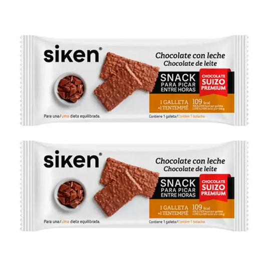 Siken Snack – sušienka s mliečnou čokoládou, balenie 2 x 22 g