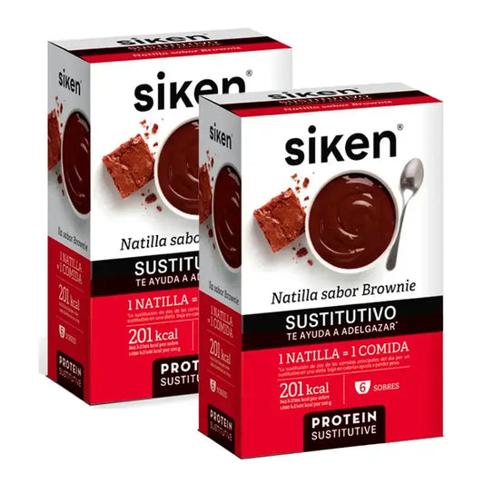 Siken – náhrada za krém Brownie, balenie 2 x 6 vrecúšok