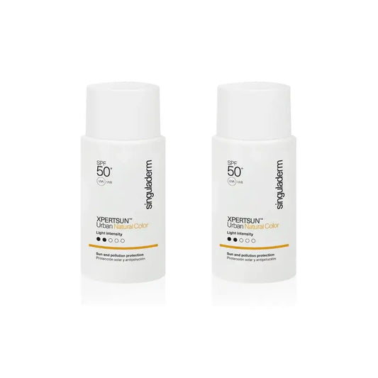 Singuladerm Xpertsun SPF50+ Urban Natural Color Light Intensity, 2 kusy 