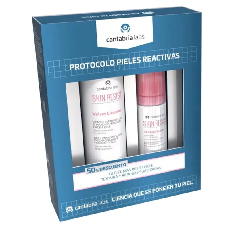 Skin Resist Pack Sensage Serum 30Ml+Velvet Clean 200Ml C3 25