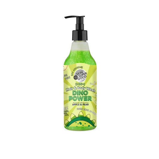 Skin Super Good Gel 2 v 1 na vlasy a telo Dino Power, 500 ml