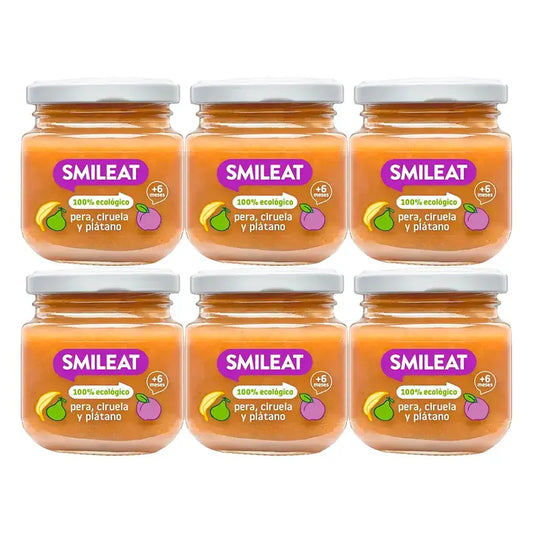 Smileat – pohárik s tromi druhmi ovocia, balenie 6 x 130 g