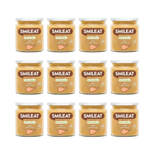 Smileat – poháriček s kuracím mäsom a ryžou, 230 g, balenie po 12 kusoch