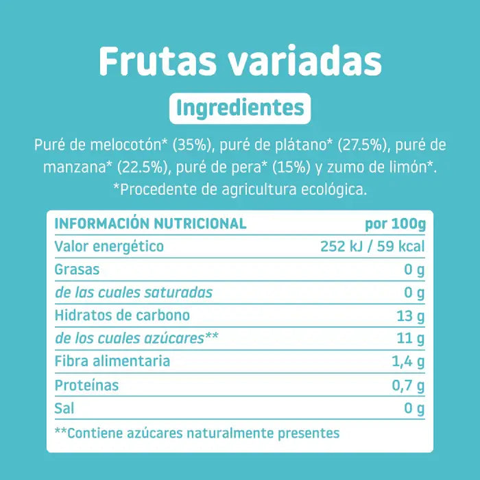 Smileat Pouch – rôzne druhy ovocia, 100 g