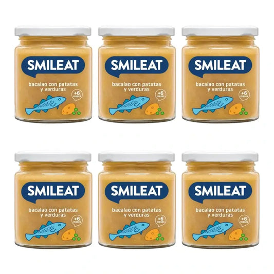Smileat – pohárik s treskou, zemiakmi a zeleninou, 230 g, balenie po 6 kusoch