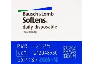 Soflens Daily – jednodňové sférické kontaktné šošovky, 30 kusov
