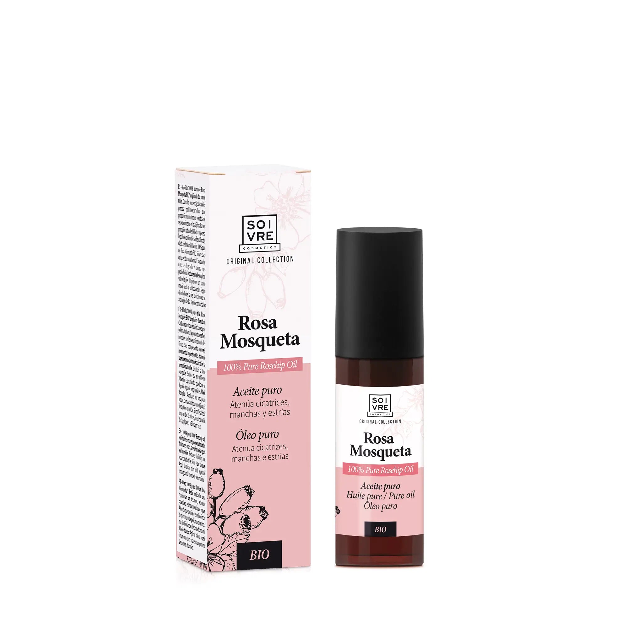 Soivre Bio olej z ruže mosqueta v airless fľaštičke, 30 ml