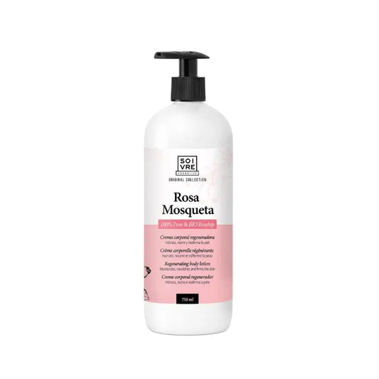 Soivre Telo krém z ruže mosqueta BIO, 750 ml