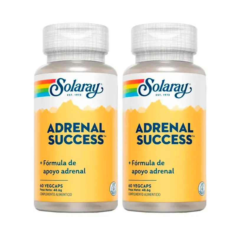 Solaray Adrenal Success – doplnok stravy, balenie 2 x 60 kapsúl