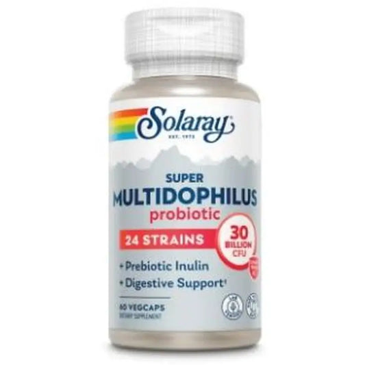 Solaray Super Multidophilus 24 60V Capsules (Cooling)