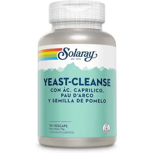Solaray Yeast Cleanse 90 kapsúl