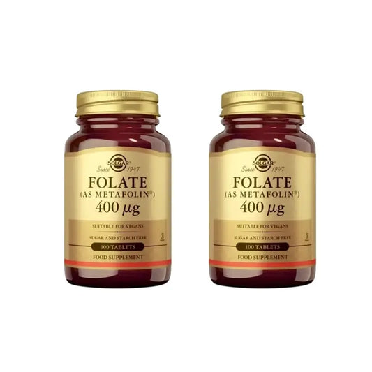 Solgar Folát 400 mcg, 2×100 tabliet 