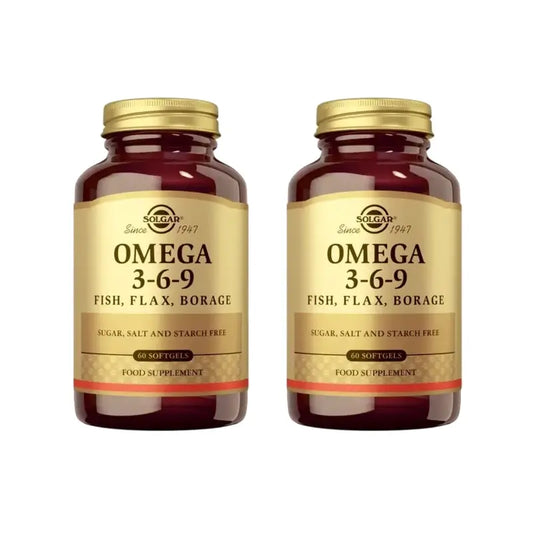 Solgar Omega 3-6-9, 2 × 60 kapsúl 