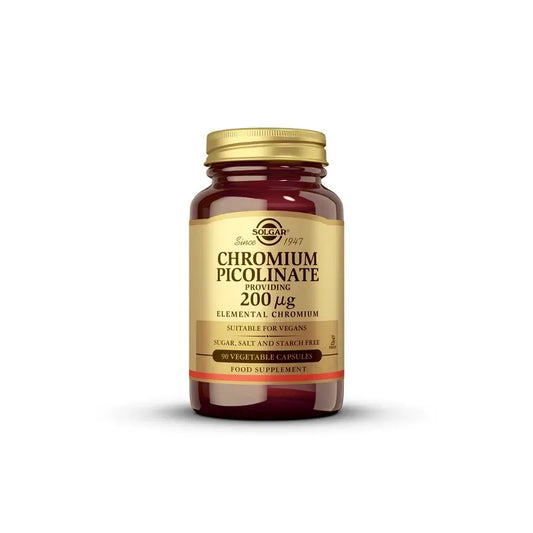 Solgar Chromium Picolinate 200 mcg, 90 capsules
