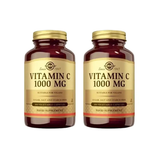 Solgar Vitamin C 1000 Mg, 2X100 Capsules