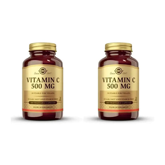 Solgar Vitamín C 500 mg, 2 × 100 kapsúl 