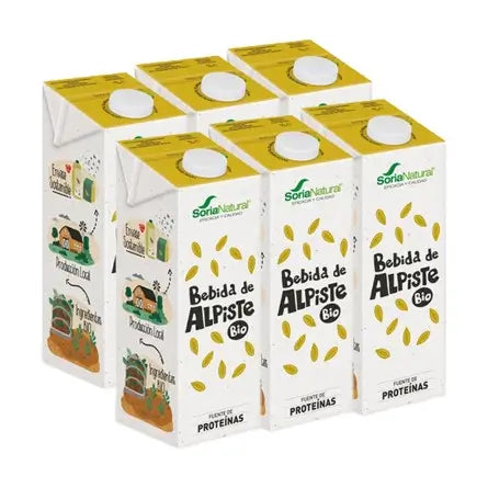 Soria Natural – rastlinný nápoj z kanárieho zrna, 6 x 1 l
