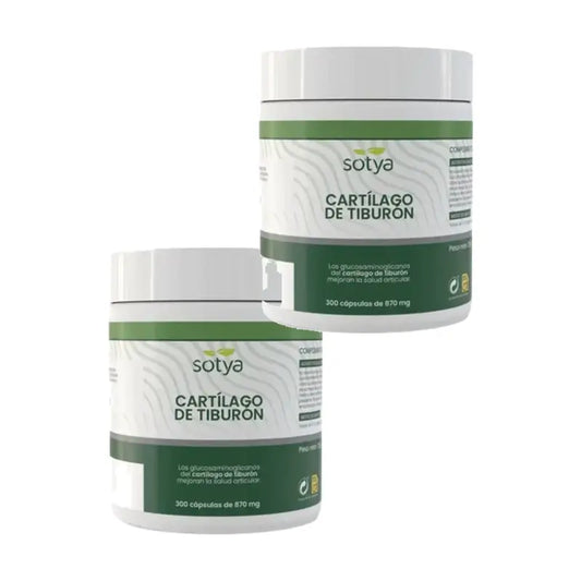 Sotya Žraločia chrupavka 870 mg, balenie 2 x 300 kapsúl