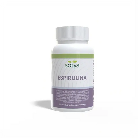 Sotya Spirulina + B12 400 mg, 200 kapsúl