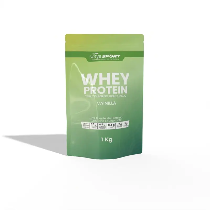 Sotya Whey Protein s príchuťou vanilky, balenie Doypack, 1000 g