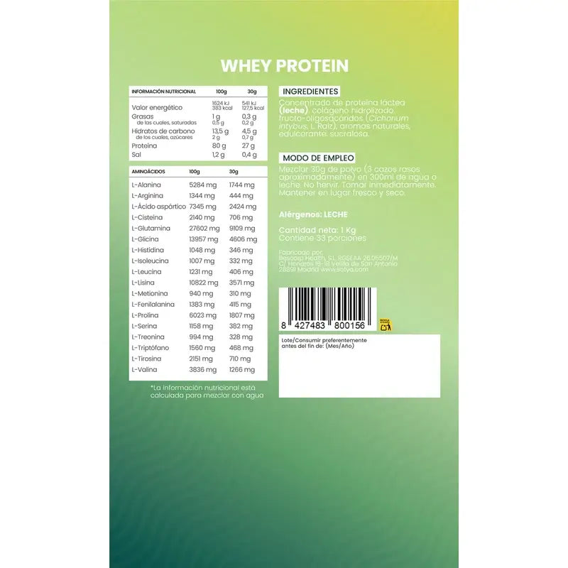 Sotya Whey Protein s príchuťou vanilky, balenie Doypack, 1000 g