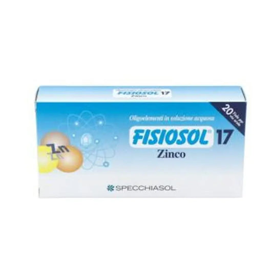 Specchiasol Fisiosol 17 Zinc 20Amp.