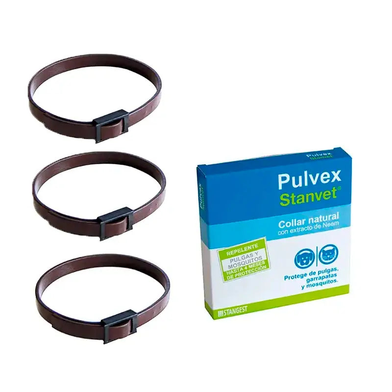 Obojok Stangest Pulvex, balenie po 3 ks