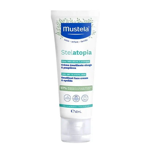 Mustela Stelatopia Zjemňujúci krém na tvár, 40 ml