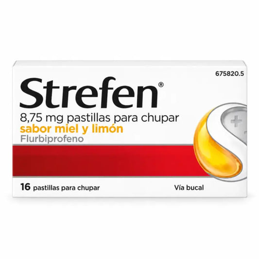 Strefen Med a citrón, 16 pastiliek na cmúľanie