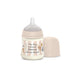 Suavinex Fľaša 150 ml, pomalý prietok (S), od 0 mesiacov, Wonderland ružová