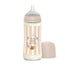 Suavinex fľaša 360 ml, hustý prietok (L), od 6 mesiacov, Wonderland ružová