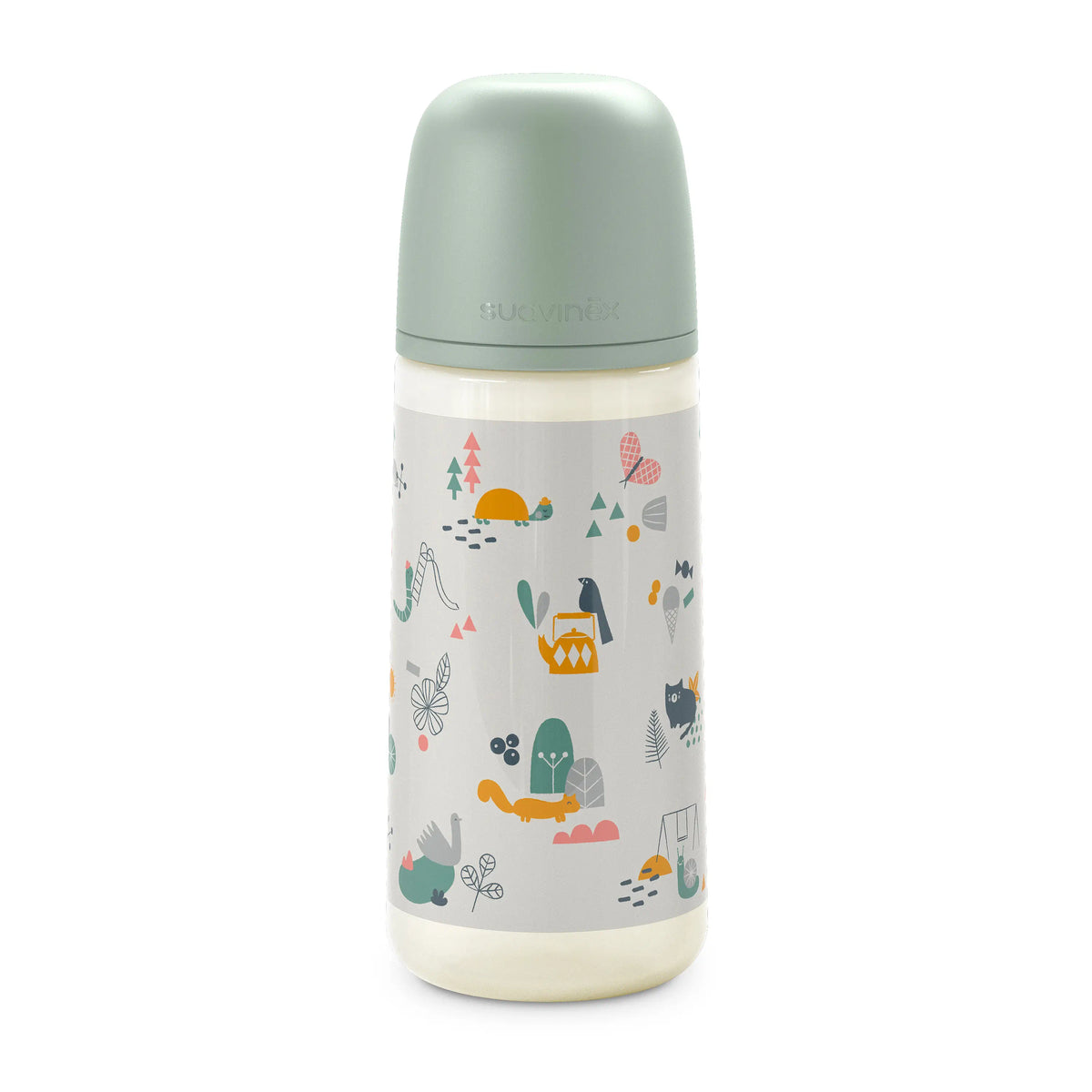 Suavinex Biberón De 360 Ml, Babies +6 Months. Green, 1 units