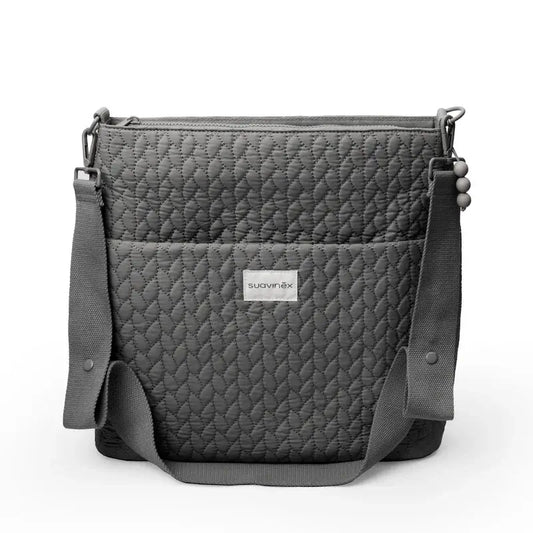 Suavinex tehotenská taška Tote Bag, sivá
