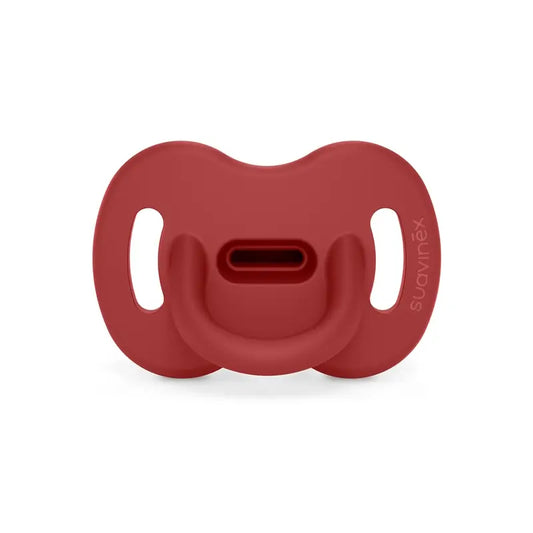 Suavinex – celosilikónový fyziologický cumlík Sx Pro, 0–6 mesiacov, Chili Pepper