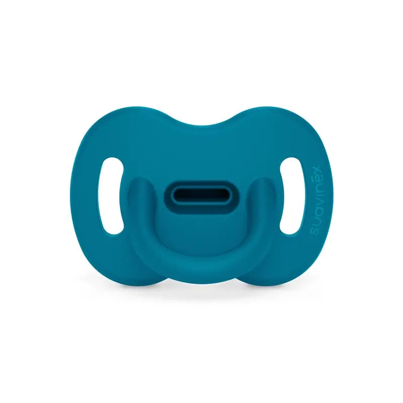 Suavinex cumlík z čistého silikónu, fyziologický, Sx Pro, 0–6 mesiacov, Deep Ocean