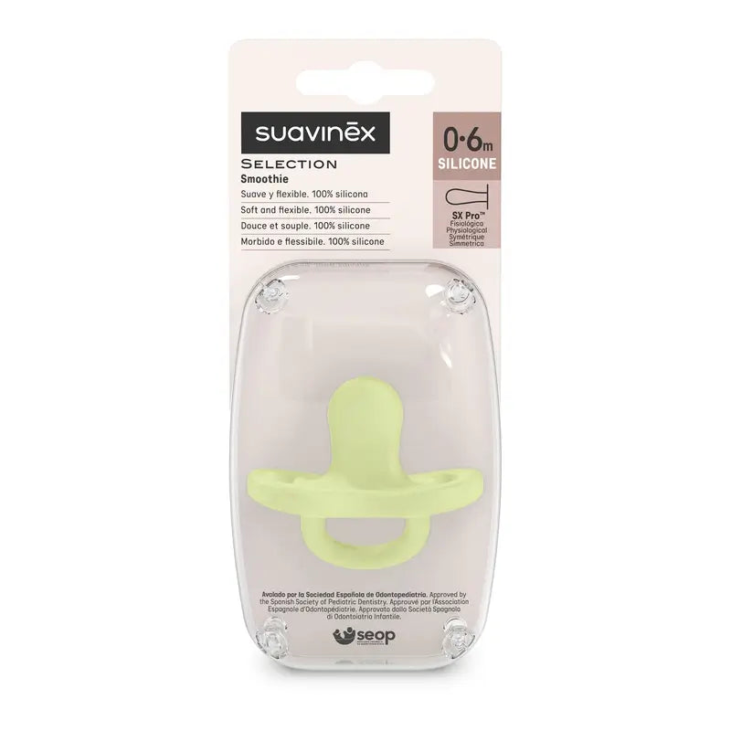 Suavinex cumlík, celosilikónový, fyziologický, Sx Pro, 0–6 mesiacov, Lima