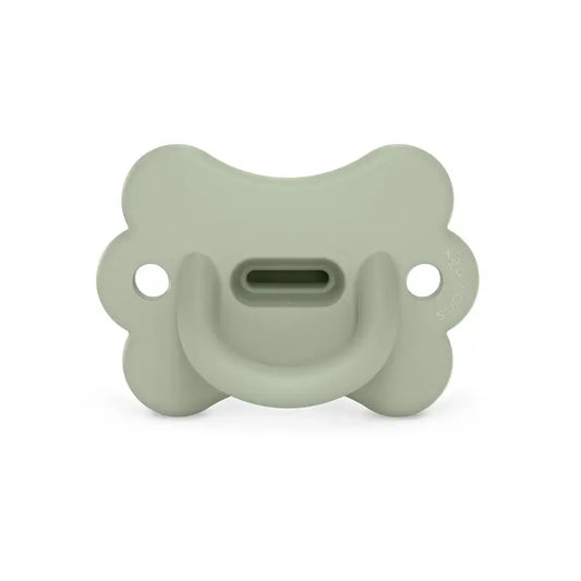 Suavinex cumlík – celosilikónový, fyziologický, Sx Pro, 0–6 mesiacov, motýľ, Lake Green