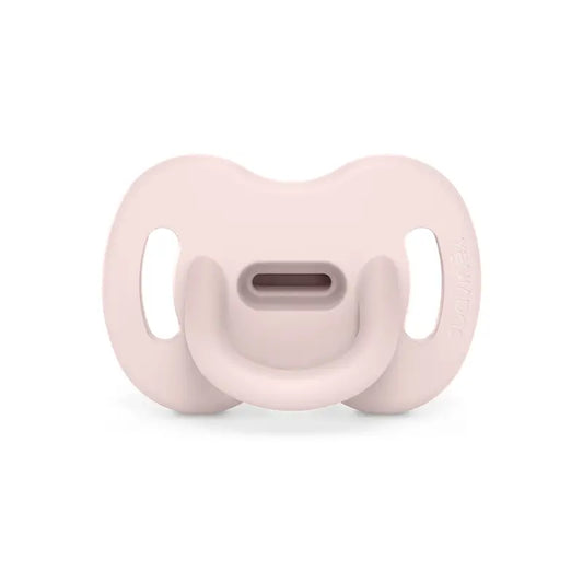 Suavinex cumlík z čistej silikóny, fyziologický, Sx Pro, 0–6 mesiacov, Rosewater