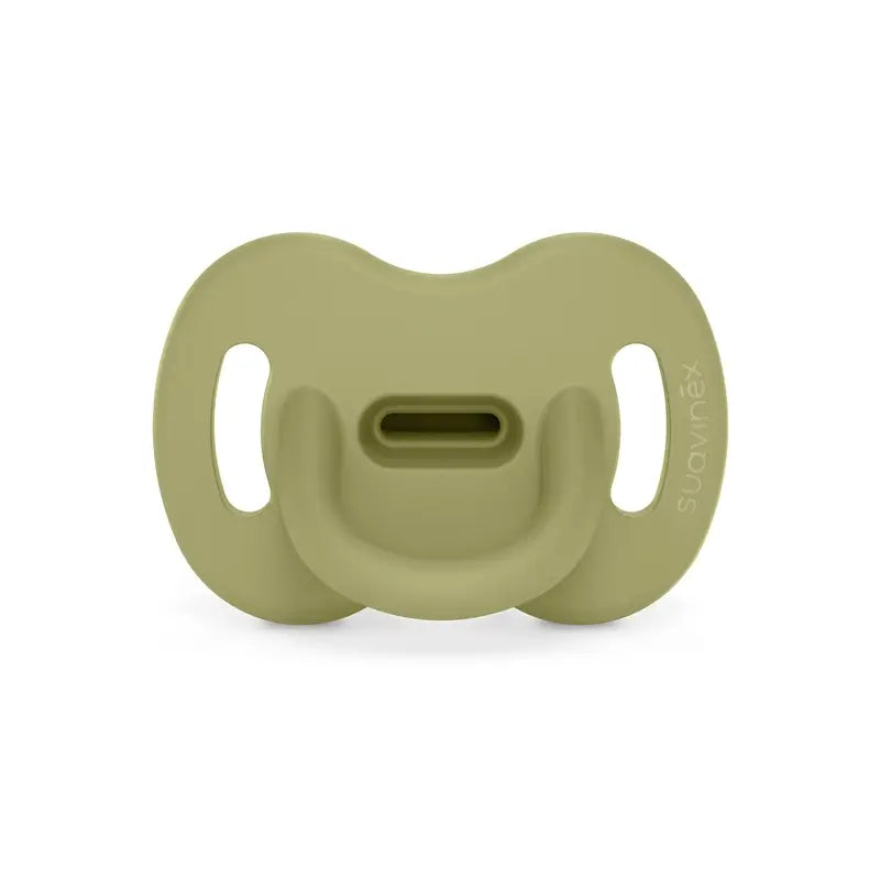 Suavinex cumlík – celosilikónový, fyziologický, Sx Pro, 0–6 mesiacov, Turtle Green