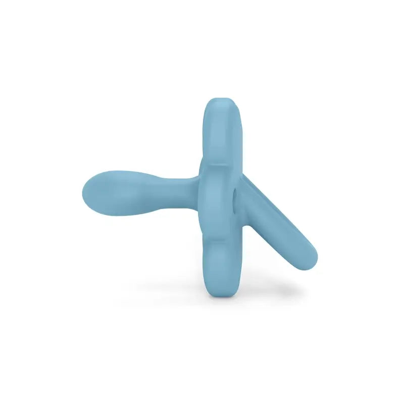 Suavinex Cumlík – celosilikónový, fyziologický, Sx Pro, 6–18 mesiacov, motýľ Infinity Blue