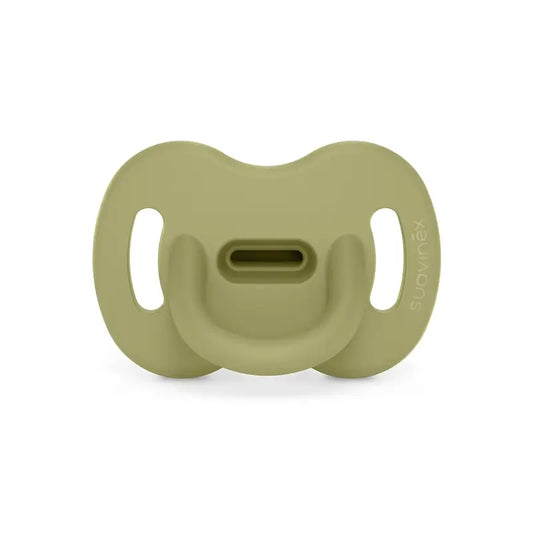 Suavinex cumlík, celosilikónový, fyziologický, Sx Pro, 6–18 mesiacov, Turtle Green