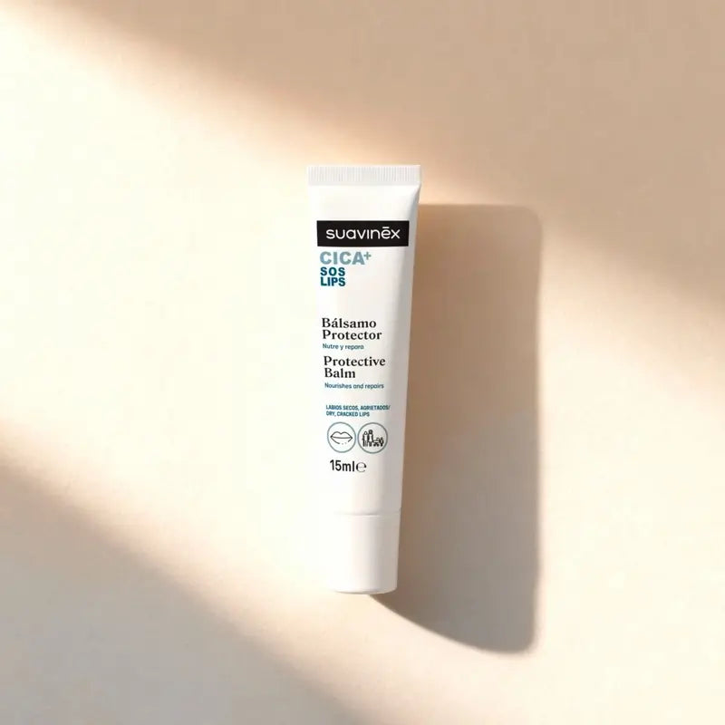Suavinex Cica Regeneračný balzam na pery 15 ml +0M