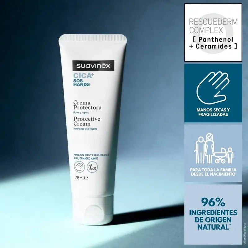 Suavinex Cica Regeneračný krém na ruky 75 ml