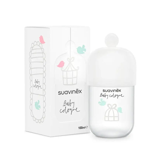 Suavinex Baby Cologne – detská kolínska voda s nízkym obsahom alkoholu, nezanecháva škvrny, 100 ml