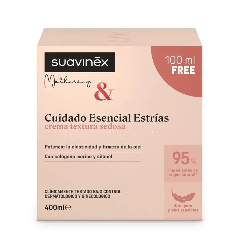 Suavinex Krém proti striám počas tehotenstva, 400 ml