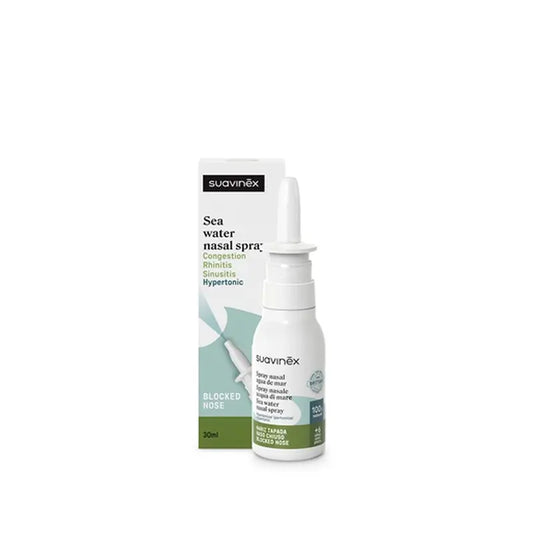 Suavinex nosný sprej na uvoľnenie upchatého nosa pre deti od 6 rokov, 30 ml