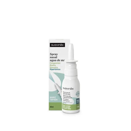 Suavinex nosný sprej na uvoľnenie upchatého nosa pre dojčatá od 3 mesiacov, 30 ml