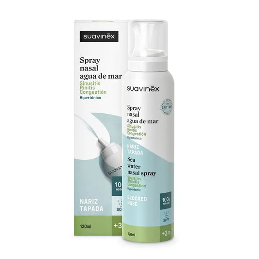 Suavinex hypertonický nosný sprej, 120 ml