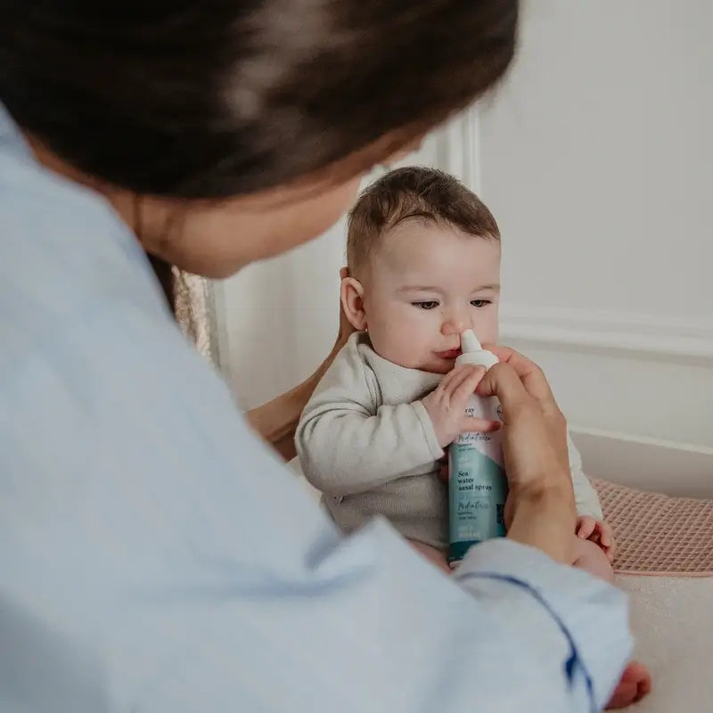 Suavinex Izotonický nosný sprej pre dojčatá, každodenná hygiena, 120 ml